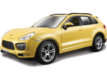 Bburago Plus Porsche Cayenne Turbo 1:24 žlutá