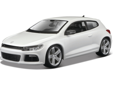 Bburago Plus Volkswagen Scirocco R 1:24 bílá