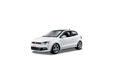 Bburago Plus VW Polo GTI Mark 5 1:24 bílá