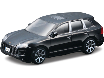 Bburago Porsche Cayenne 1:43 černá metalíza