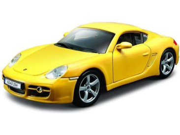 Bburago Porsche Cayman S 1:32 žlutá