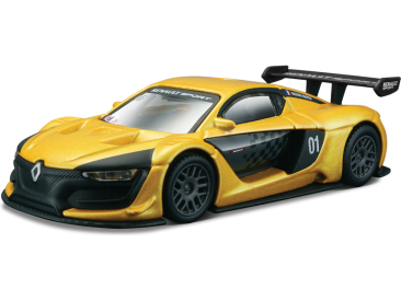 Bburago Renault Sport R.S. 01 1:43 žlutá metalická