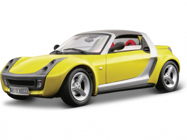 Bburago Smart Roadster 1:18 žlutá