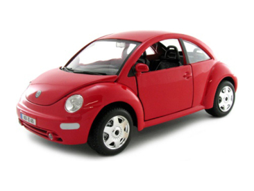 Bburago Volkswagen New Beetle 1:24 červená