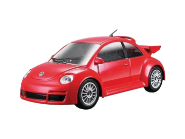 Bburago Volkswagen New Beetle RSI 1:24 červená