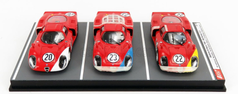 Best-model Alfa romeo Set 3x 33.2 N 20 N 23 N 22 1:43, červená