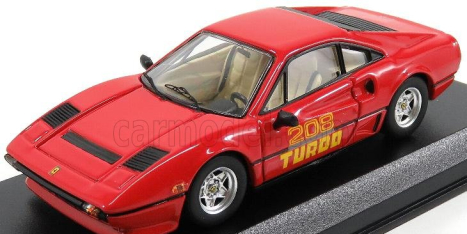 Best-model Ferrari 208 Gtb Turbo 1980 1:43 Red