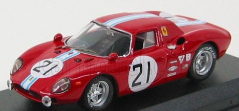 Best-model Ferrari 250 Lm N 21 Daytona 1970 Chinetti - Jr Young 1:43 Red