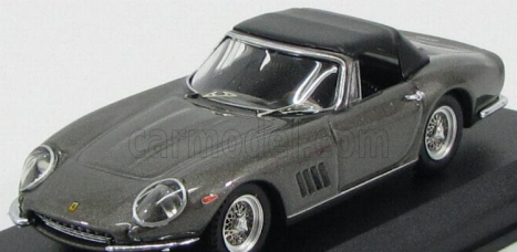 Best-model Ferrari 275 Gtb Spider Cabriolet Closed 1967 1:43 Šedá Černá