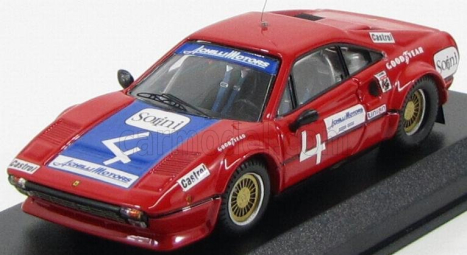 Best-model Ferrari 308 Gtb Coupe N 4 Daytona 1978 Mallet - Romolotti - Bondurant 1:43 Red