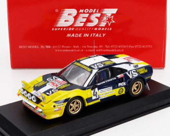 Best-model Ferrari 308 Gtb Gr.4 Team Jolly Club (night Version) N 4 2nd Rally Monza 1980 Nico - Giorgio Barban 1:43 Žlutá Modrá