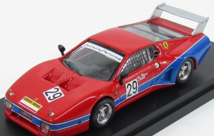 Best-model Ferrari 512 Bb Lm N 29 Mugello 1981 Del Buono - Govoni 1:43 Červená Modrá