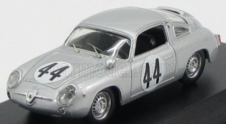 Best-model Fiat Abarth 700 N 44 1000km Paris 1961 J.vinatier 1:43 Silver