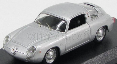 Best-model Fiat Abarth 750 Zagato Coupe Prova 1958 1:43 Silver