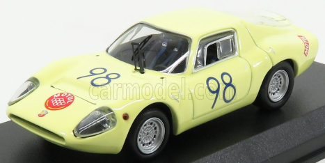 Best-model Fiat Abarth Ot1300 N 98 Winner S1.3 Class Targa Florio 1967 Garufi - Ferlito 1:43 Žlutá