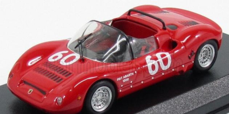Best-model Fiat Abarth Sp 1000 Spider N 60 Monza 1968 Pal Joe - Botalla 1:43 Red