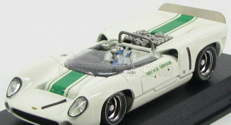 Best-model Lola T70 Spider N 1 Winner Mallory Park 1966 D.hulme 1:43 Bílá