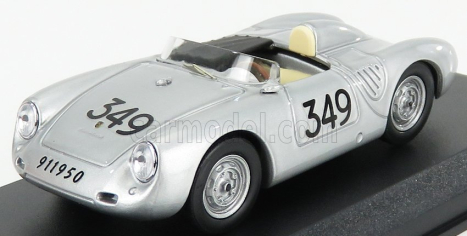 Best-model Porsche 1500 Rs Spider N 349 Mille Miglia 1957 U.maglioli 1:43 Silver