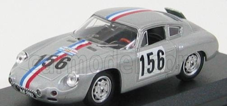 Best-model Porsche 1600gs Abarth N 156 Tour De France 1961 R.bouchet 1:43 Silver