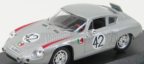 Best-model Porsche 356b 1600gs Carrera Gtl Abarth N 42 1:43, stříbrná