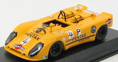 Best-model Porsche 908/2 Flunder Spider N 4 Nurburgring 1970 Grager - Leuze 1:43 Žlutá