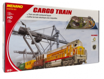 MEHANO Train set Cargo s maketou tratě
