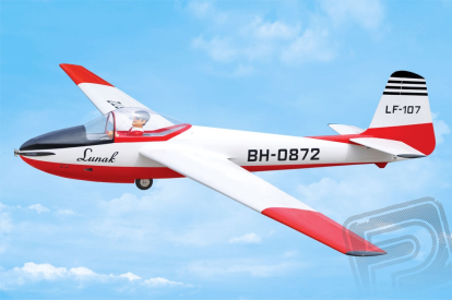 BH145 LF-107 Luňák větroň 6000 mm ARF