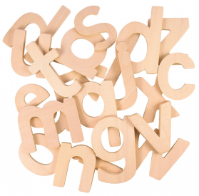 Bigjigs Toys Dřevěná abeceda malá písmena