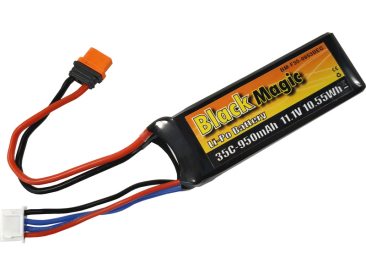 Black Magic LiPol 11.1V 950mAh 35C IC2