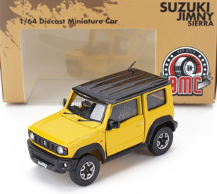Bm-creations Suzuki Jimny Jb74 Rhd With Rhino Accessories Pack 2019 1:64 Žlutá Černá