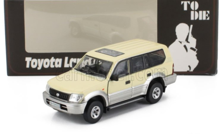 Bm-creations Toyota Land Cruiser Prado Lc95 1998 - 007 James Bond - No Time To Die - Non E' Tempo Per Morire - Daniel Craig - Movie 2021 1:64 Beige