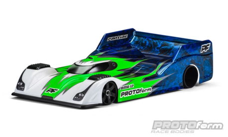 BMR-12 čirá karoserie pro 1/12 placky, PRO lehká