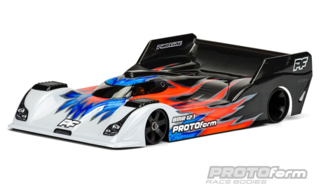 BMR-12.1 čirá karoserie pro 1/12 placky