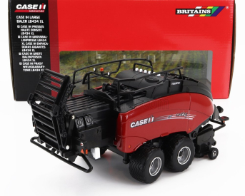 Britains Case-ih Trailer Ln434 Large Baler - 1:32 Červená Černá