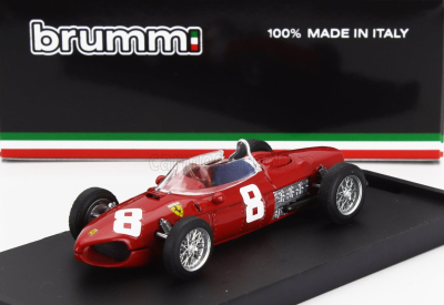 Brumm Ferrari F1  156 N 8 Italy Monza Gp 1961 Ricardo Rodriguez 1:43 Red