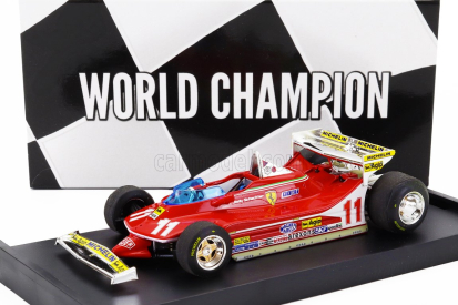 Brumm Ferrari F1  312t4 N 11 World Champion Winner Monaco Gp 1979 Jody Scheckter 1:43 Red