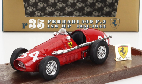 Brumm Ferrari F1  500f2 N 34 World Champion 1952 Alberto Ascari 1:43, červená