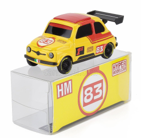 Brumm Fiat 500 Brums Livery Hyper Modelcar N 83 2025 - 24h Le Mans Wheels 1:43 Žlutá Červená