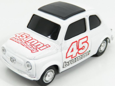 Brumm prom Fiat 500 Brums 45th Anniversary 1:43 Bílá