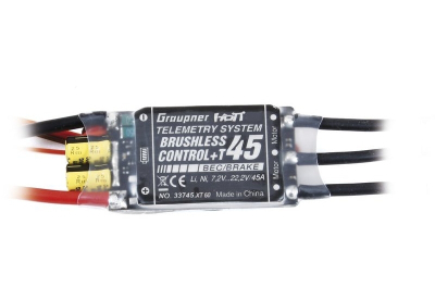 Brushless control + Telemetrie 45 G3,5 s XT60 konektorem