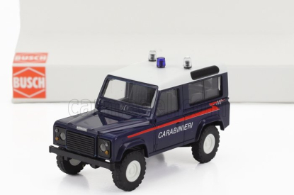 Busch Land rover Defender 90 Carabinieri 1983 1:87 Modrá Bílá