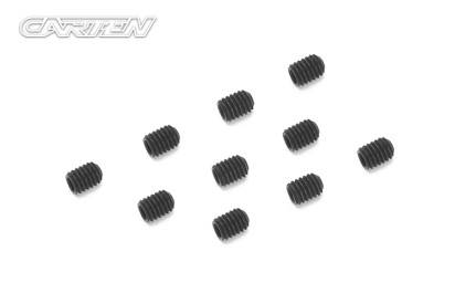 CARTEN imbusový červík M3x4mm, 10 ks.
