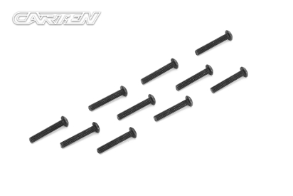 CARTEN imbusový šroub s půlkulatou hlavou M3x18mm, 10 ks.