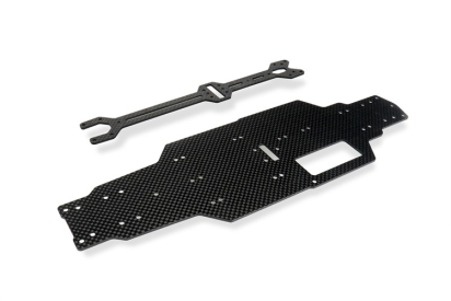 CARTEN uhlíkové šasi a horní patro, WB239mm, 1+1 ks.