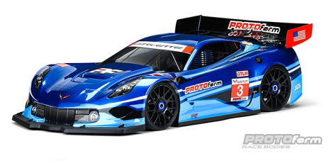Chevrolet Corvette C7.R čirá karoserie (GT1)