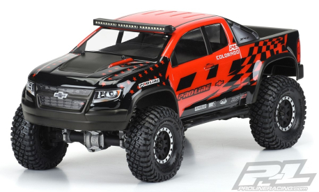 Chevy Colorado ZR2 čirá karoserie pro 12.3 (313mm) podvozky