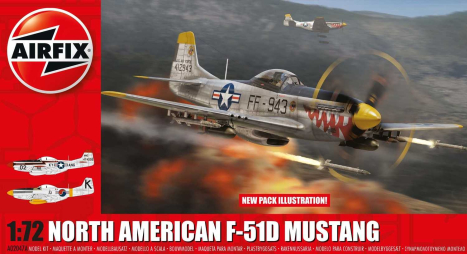 Classic Kit letadlo A02047A - North American F-51D Mustang (1:72)