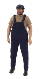 Clc-models Figures Version-a - Bud Spencer Action Figure - Tv Series - Altrimenti Ci Arrabbiamo 1:12 Blue