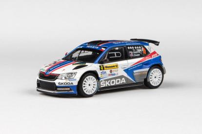 Abrex Škoda Fabia III R5 (2015) 1:43 - Barum Czech Rally Zlín 2018 #4 Kopecký - Dresler
