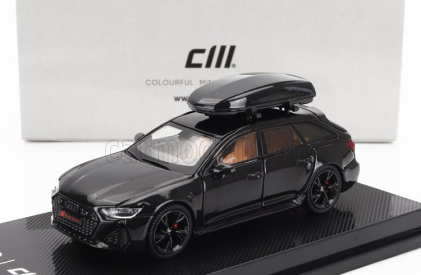 Cm-models Audi A6 Rs6 Avant C8 Sw Station Wagon 2021 1:64 Black